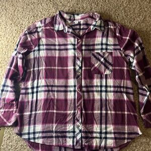 Flannel long sleeve shirt